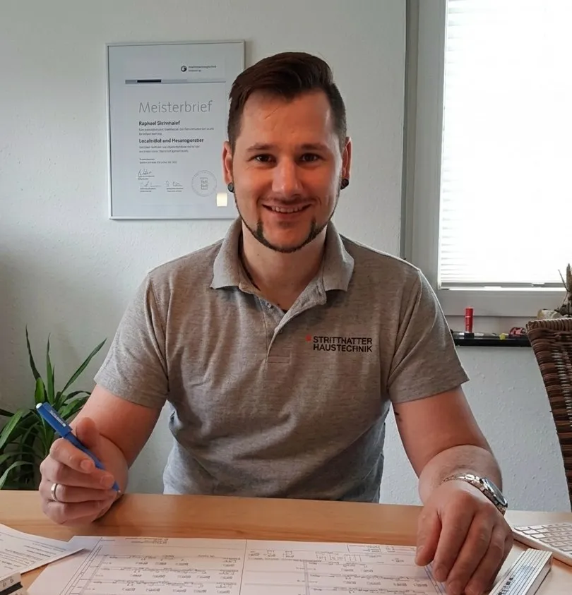 Raphael Strittmatter, eidg. dipl. Sanitär- und Heizungsmeister